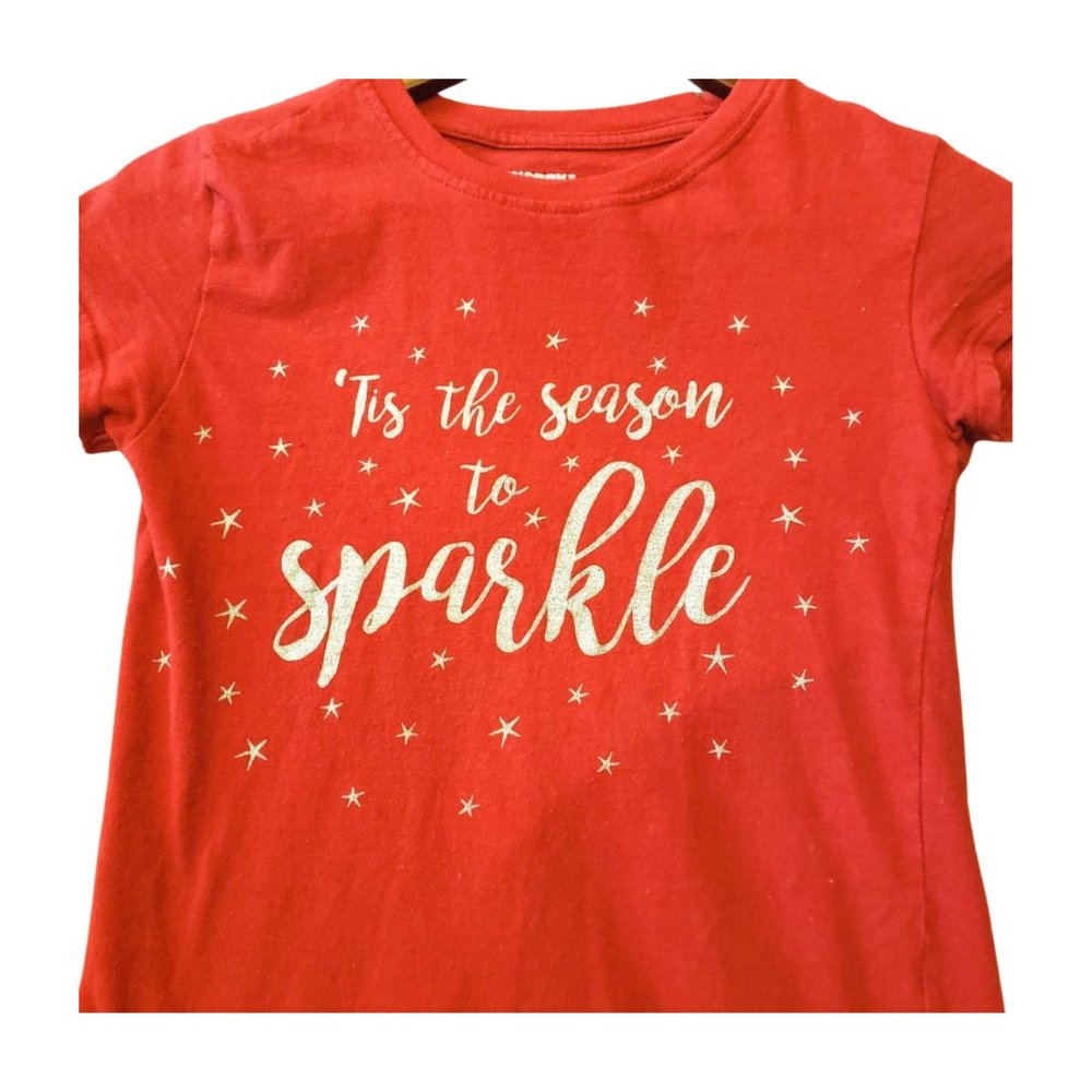 Chemistry “’Tis the Season to Sparkle” Holiday Top Size L - Picture 4 of 8